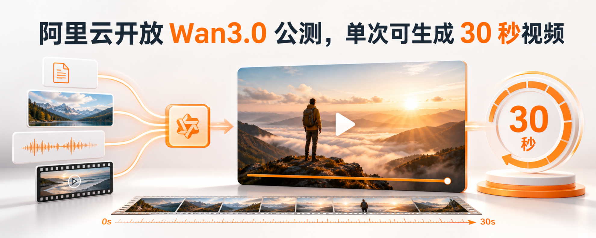 阿里云 Wan3.0 视频生成模型公测封面