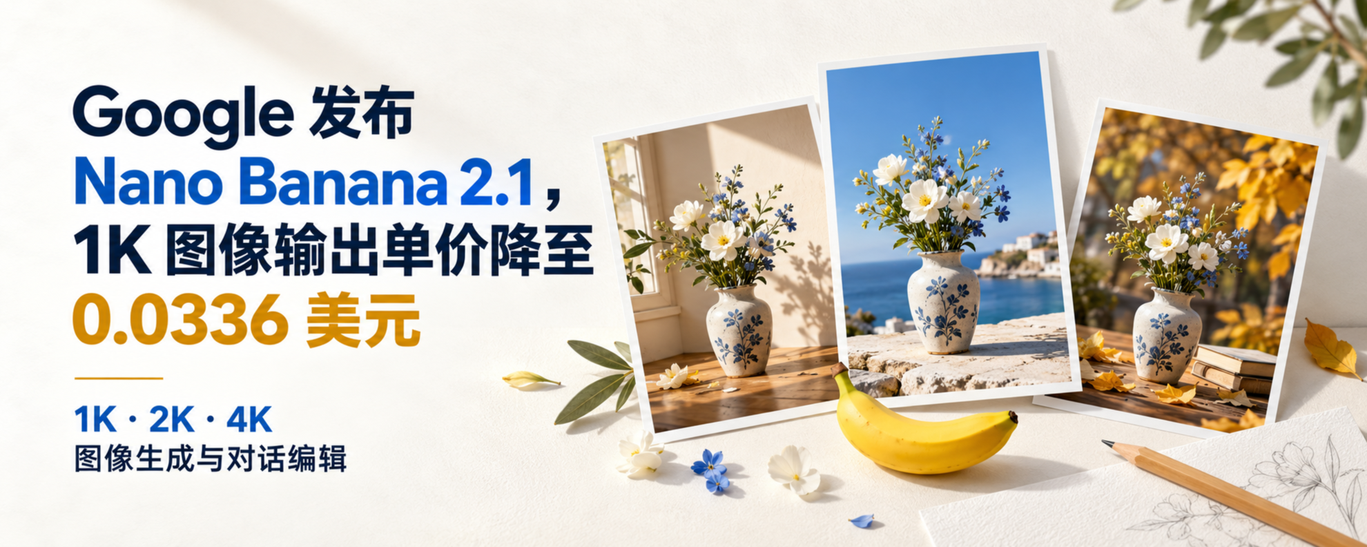 Nano Banana 2.1 图像生成与多轮编辑主题封面