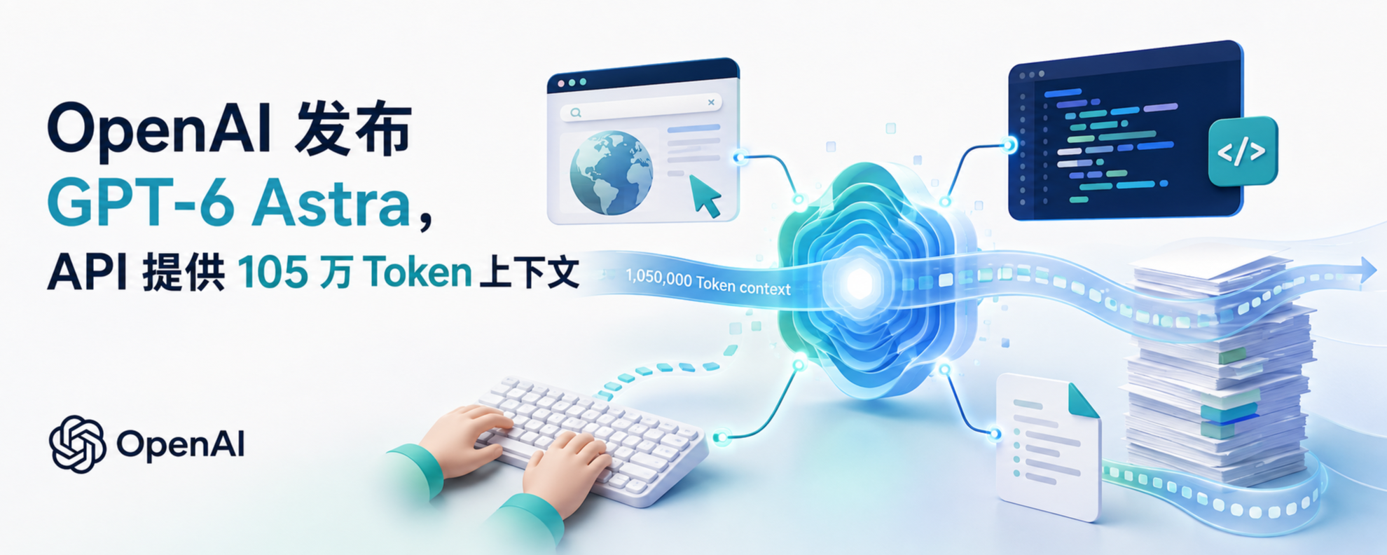 OpenAI 发布 GPT-6 Astra，API 提供 105 万 Token 上下文