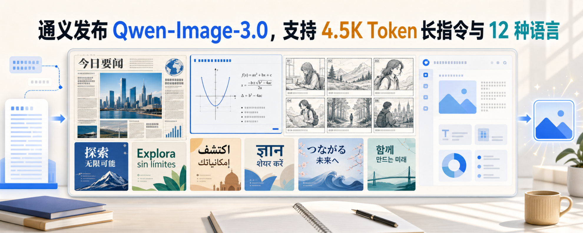 Qwen-Image-3.0 长指令与多语言图像生成模型